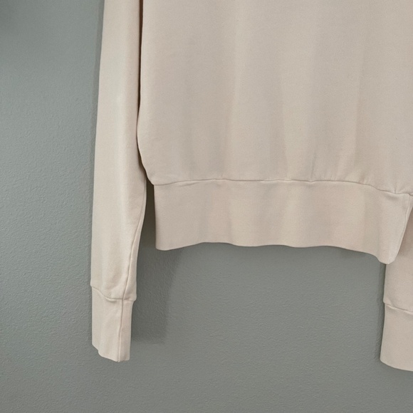 For Days Cream Collared Pull Over Jacket with Zipper - Picture 4 of 5